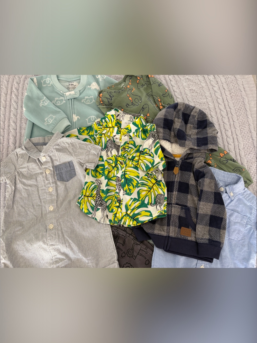 Assorted 9 months baby boy bundle